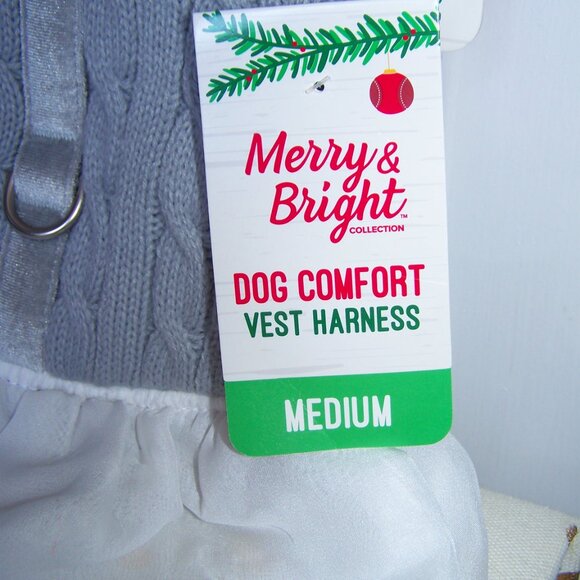 Merry & Bright NWT Dog Comfort Vest Harness Sz M - Picture 3 of 7